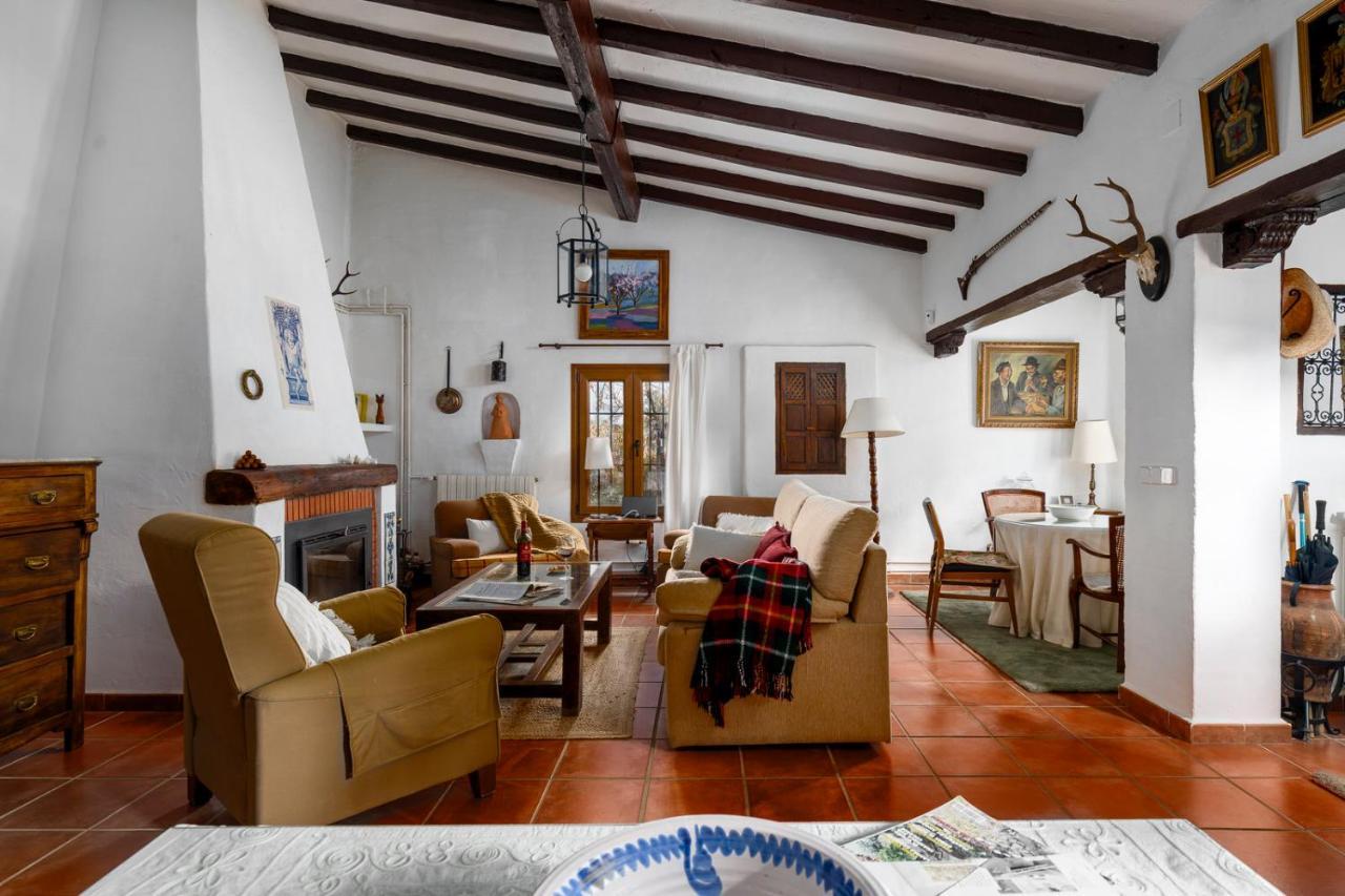 Refugio Andaluz Con Piscina Entre Olivos Villanueva de Tapia Екстериор снимка