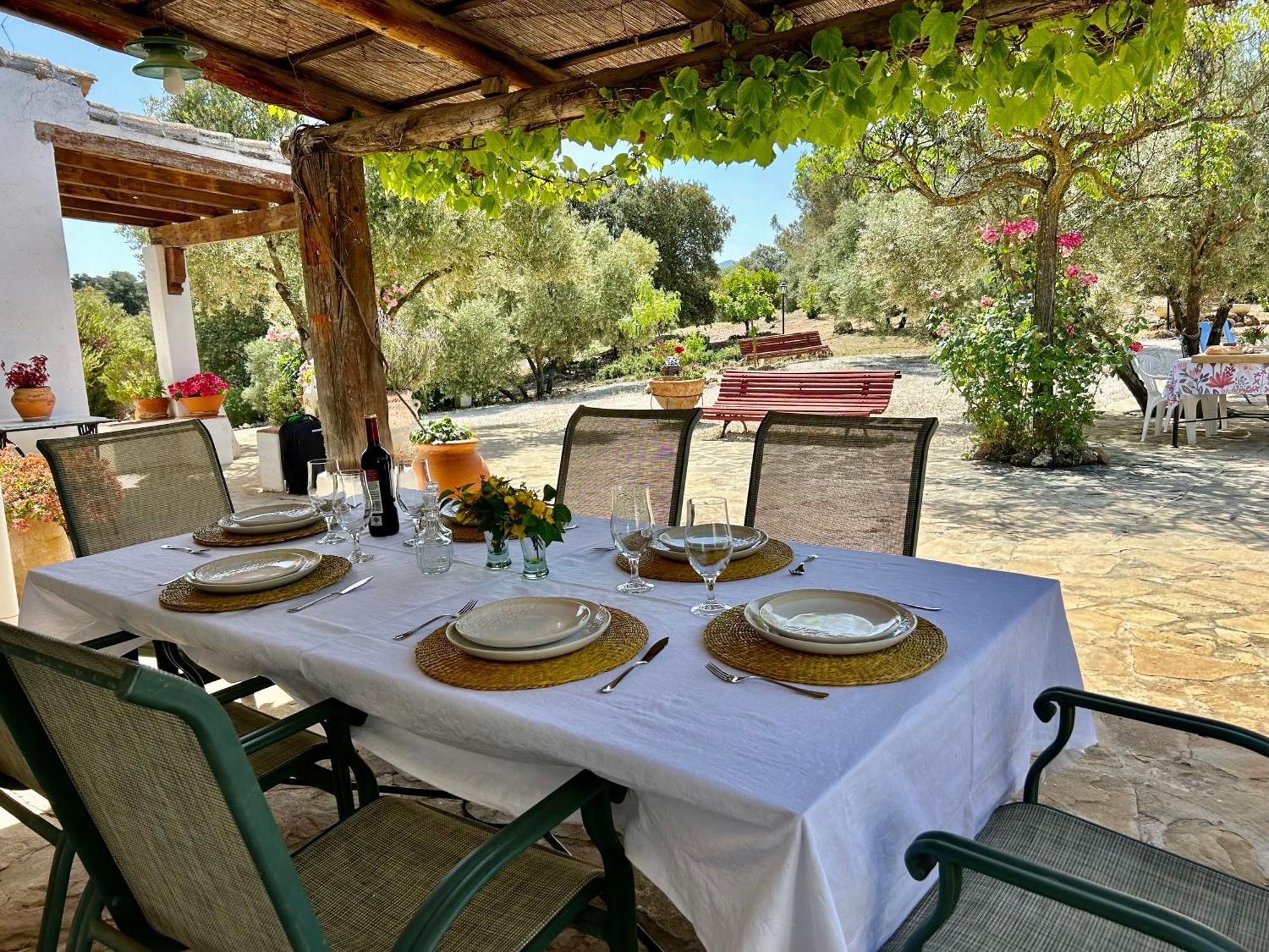 Refugio Andaluz Con Piscina Entre Olivos Villanueva de Tapia Екстериор снимка